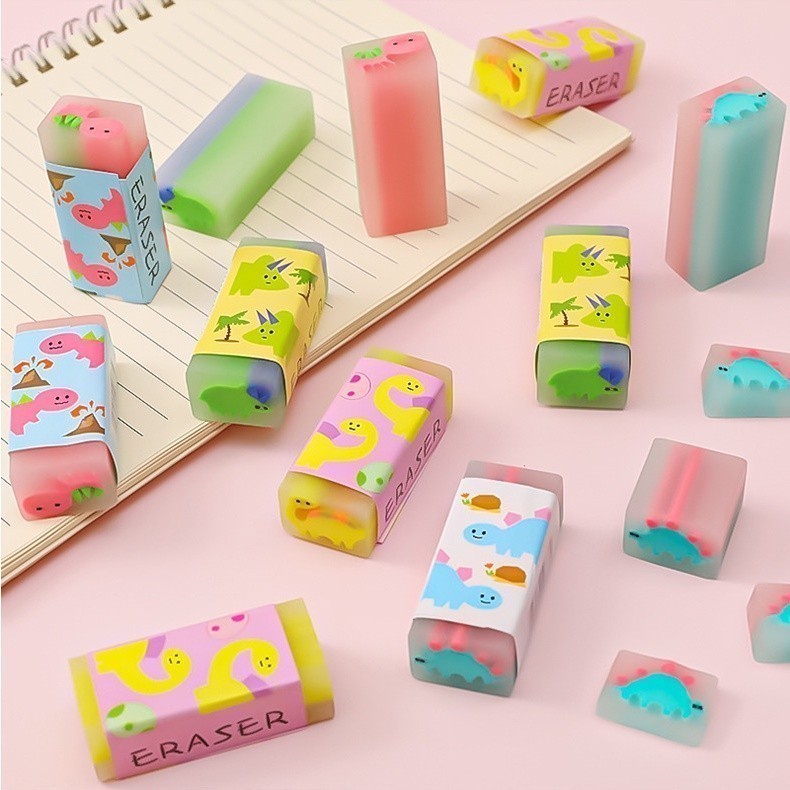 

Penghapus Pensil Motif Cartoon Little Dinosaur Eraser Learning 787
