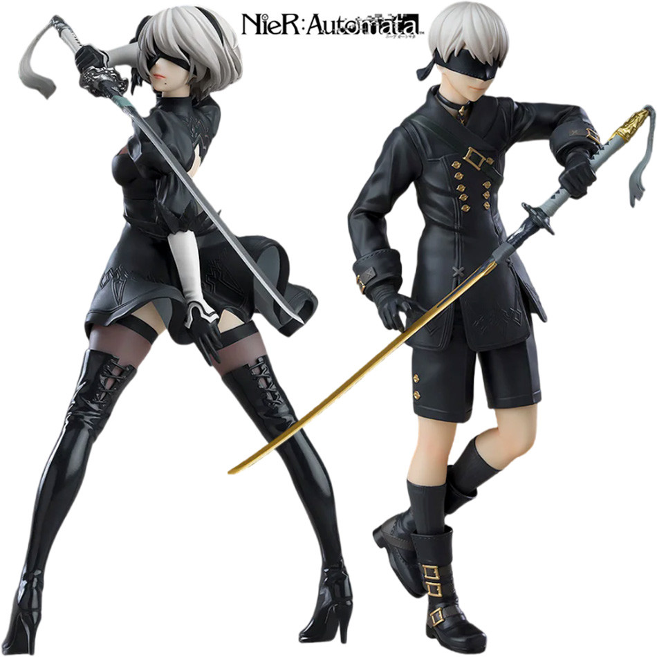 15-18CM  Anime NieR:Automata Yorha Figures No. 2 PVC Action PVC Model Collection Ornament Cartoon To