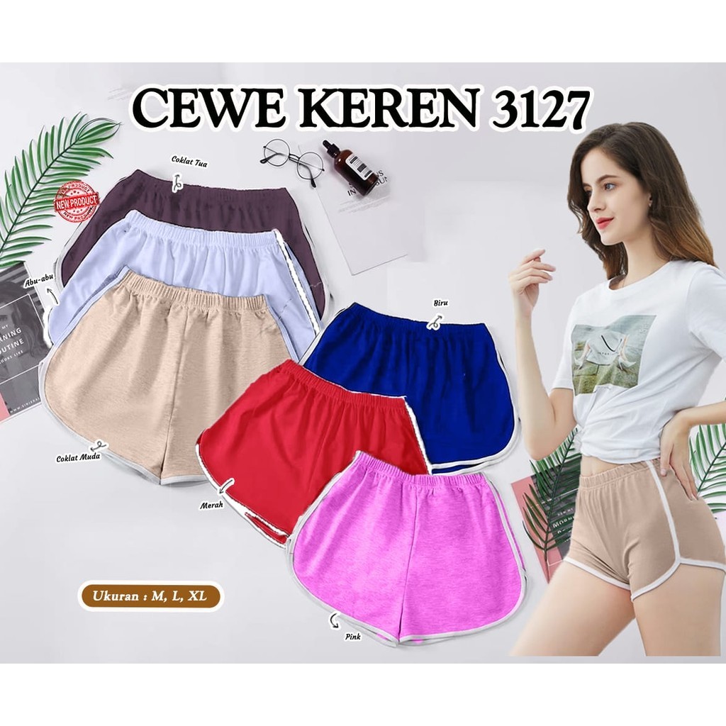 Celana Pendek Wanita Fashion Korea Termurah - SM