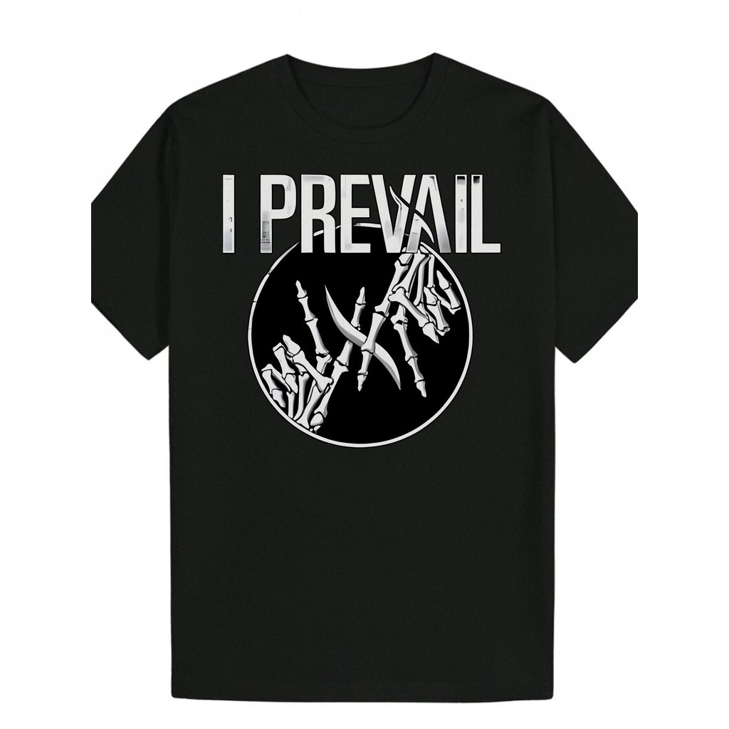 Kaos Pria Desain I Prevail Bahan Polyester Nyaman Dipakai Musim Panas