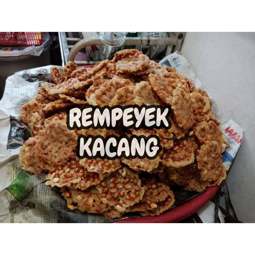 

TERMURAH rempeyek kacang peyek kacang 1 kg rempeyek TERLARIS