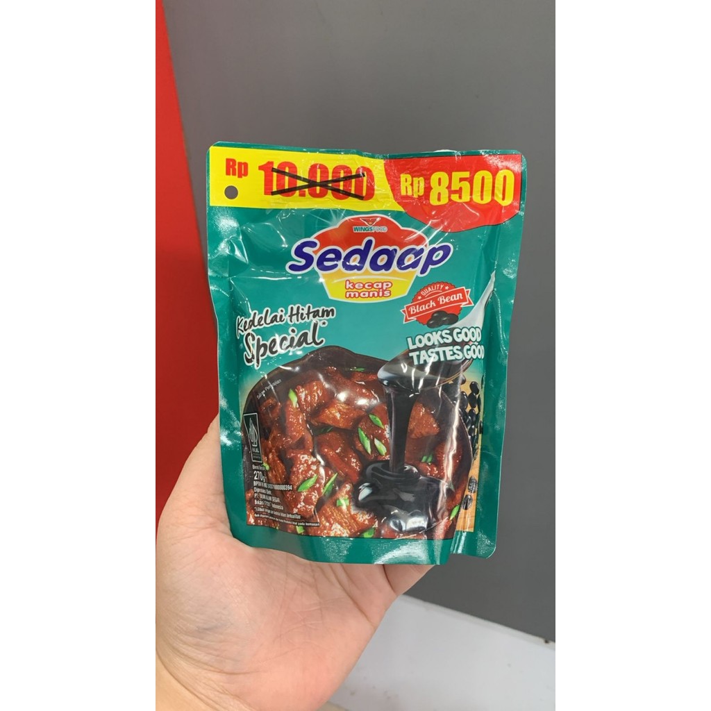 

Sedaap Kecap Manis Kedelai Hitam 270g