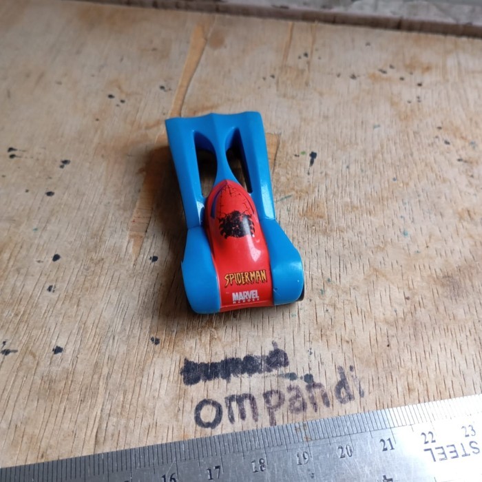 ZS34 diecast majorette mobil Spiderman bekas