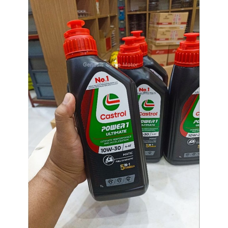 Oli Castrol Power 1 Ultimate Matic 10W30 Api SP 1 Liter Nmax,Aerox,Lexi