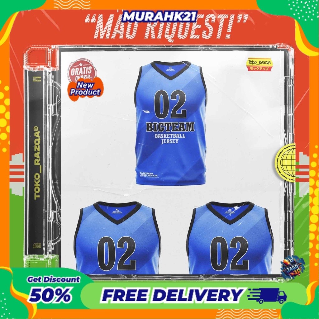 Basketball Jersey Shirt Mockup Template ◖Mockup◗ NEW MOCKUP