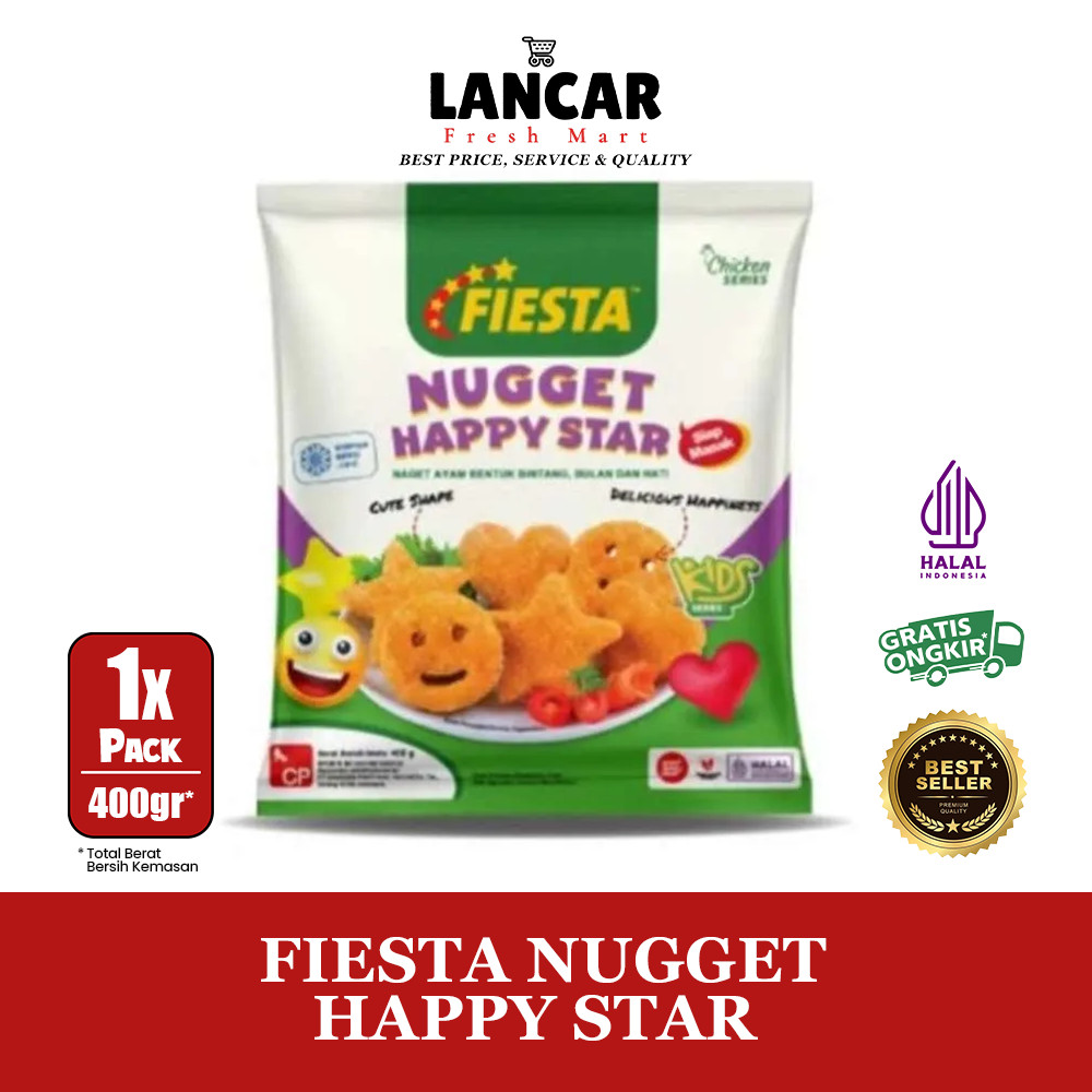 

FIESTA NUGGET HAPPY STAR 400GR