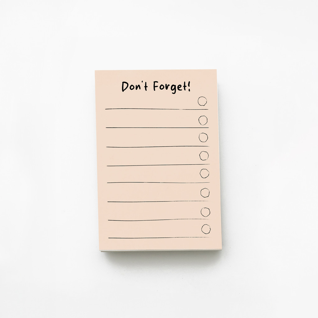 

bukuqu Memo A7 #Don't Forget - Memopad note paper
