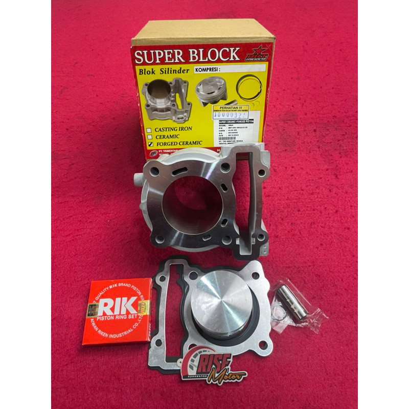 BLOK SEHER NMAX AEROX 63 MM PEN 14 CERAMIC BRT