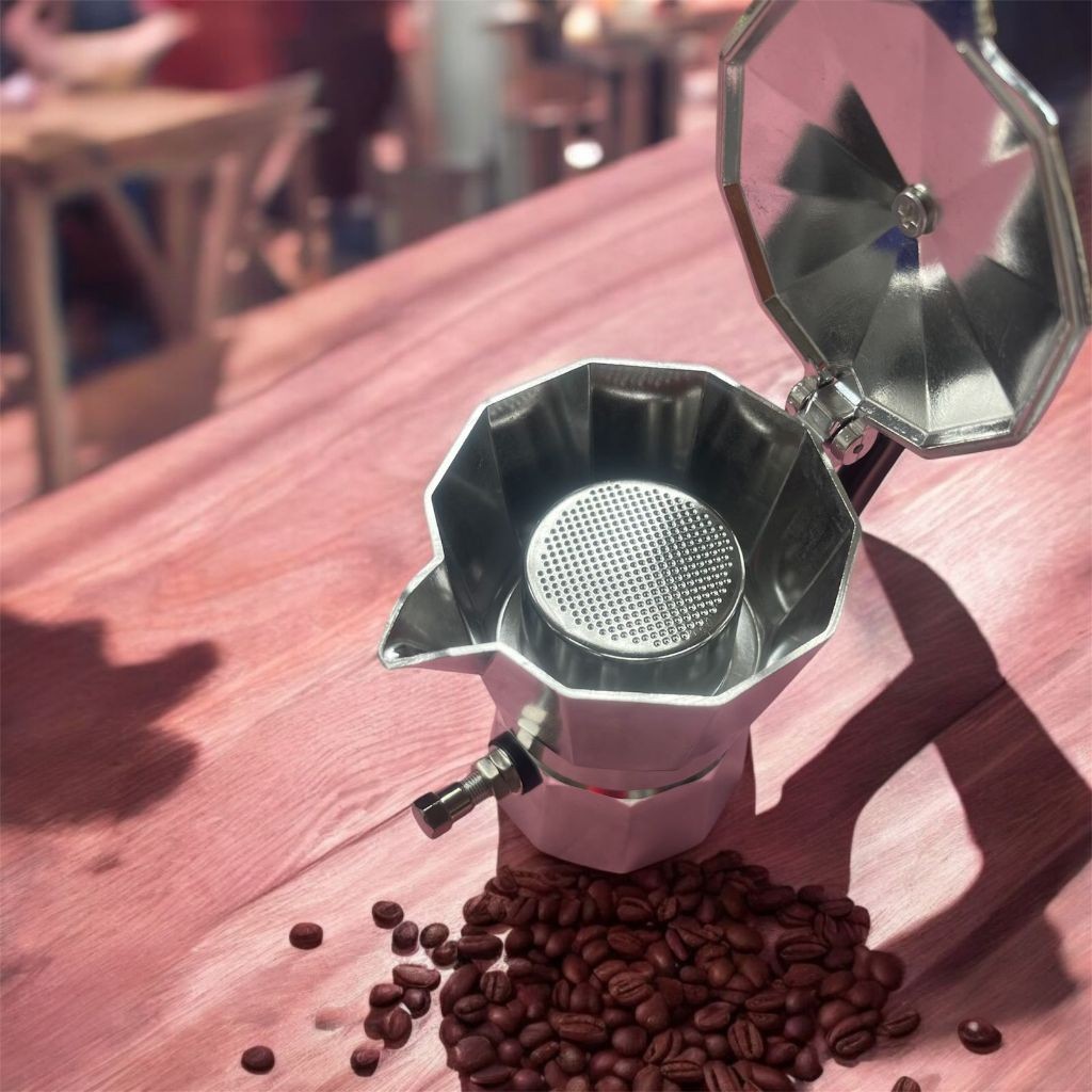Mokapot Modifikasi Adaptor Pompa ( Pentil )/ Moka Pot Modif Adaptor Pompa (Pentil)