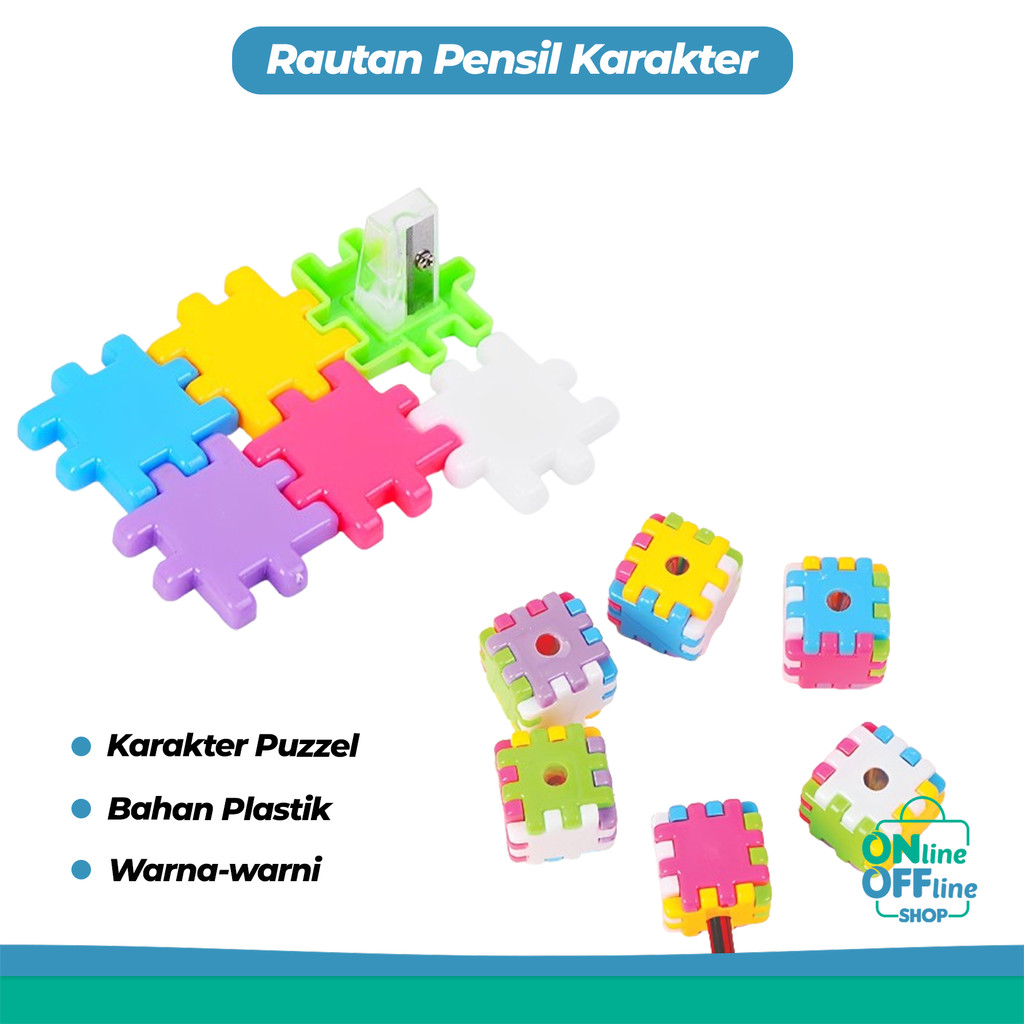

Peraut Pensil Putar Rautan Pensil Karakter Puzzle 754