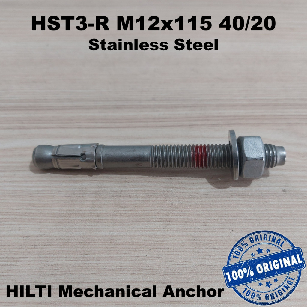 DYNABOLT HILTI HST3-R M12x115 WEDGE ANCHOR A4 Item Number 2105870