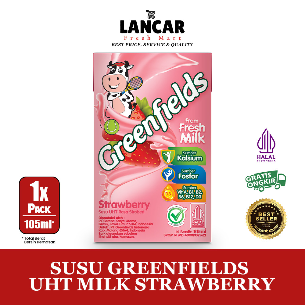 

SUSU GREENFIELDS UHT MILK 105ML