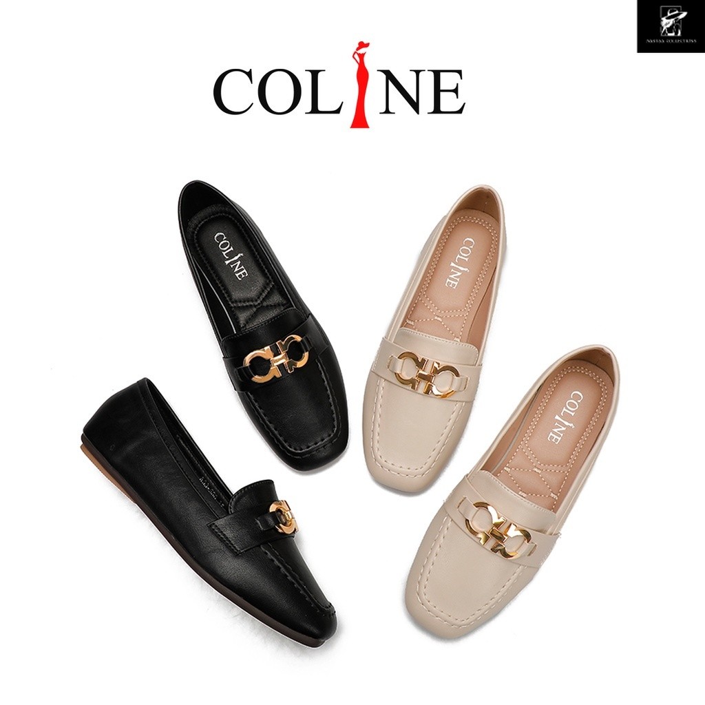 COLINE Sepatu Flatshoes Kerja Wanita C1051