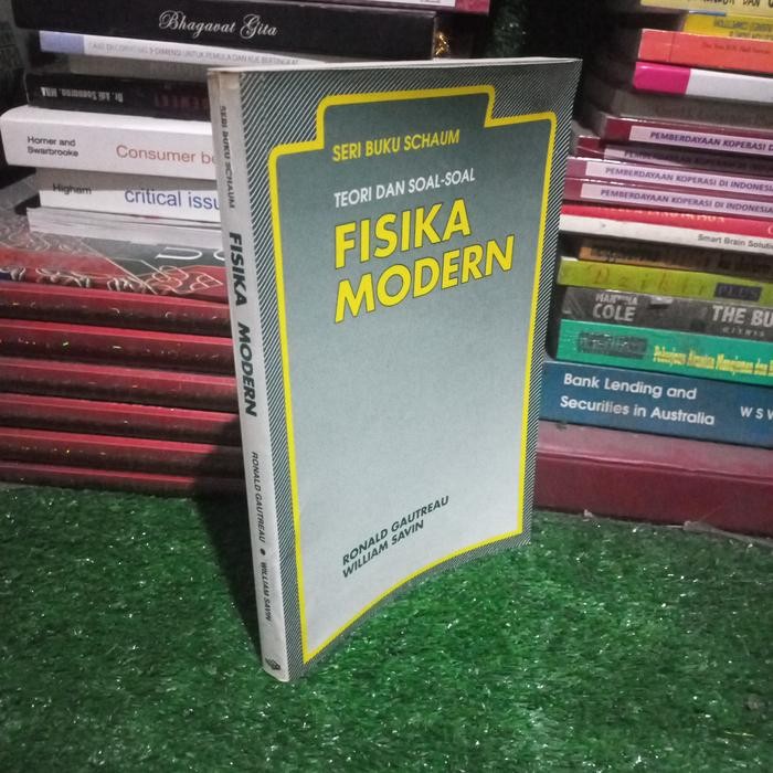 Buku Fisika Modern Teori dan soal soal Schaum original