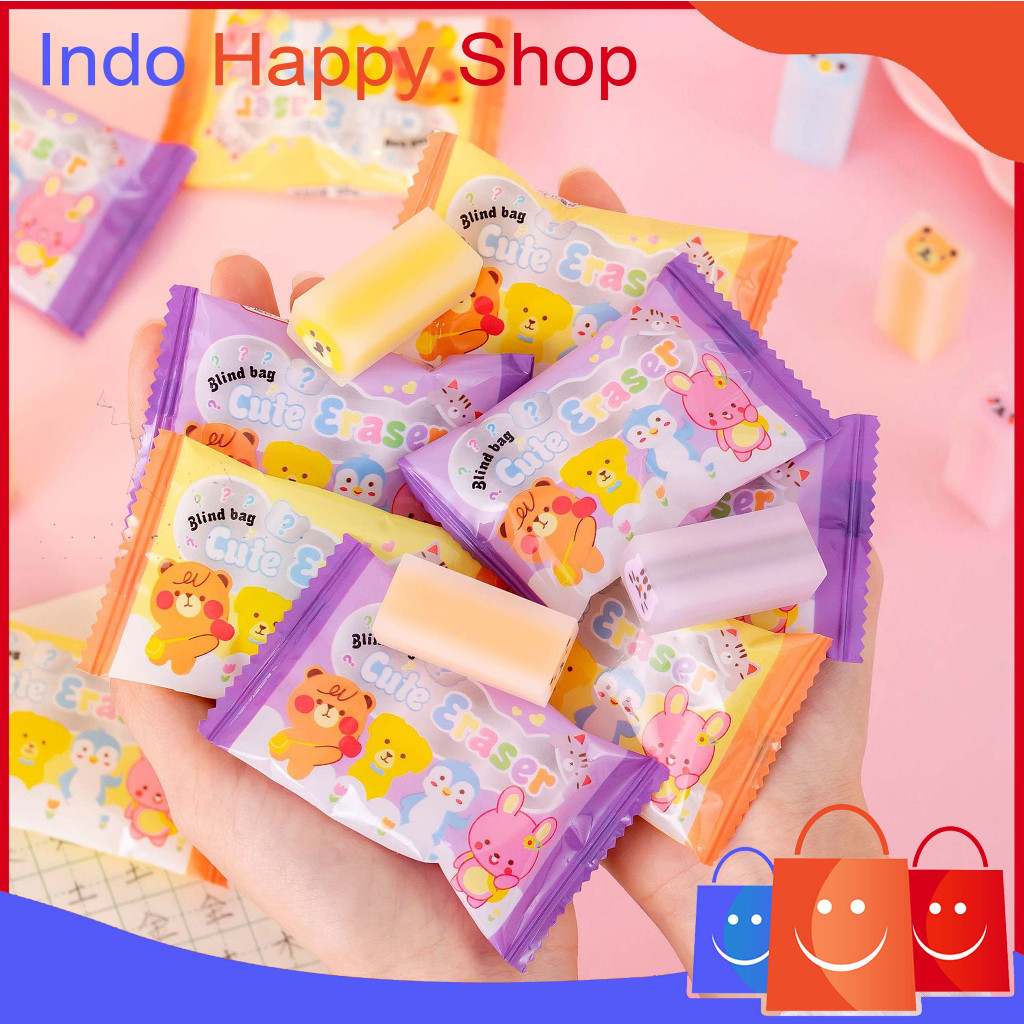 

Diskon ️ ️Penghapus Pensil Karet Sekolah Motif Boneka Bahan Import Lucu COD