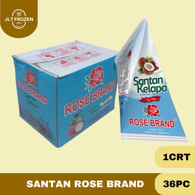 

Rose Brand Santan Kelapa 65ml Cube - DUS isi 36 PC