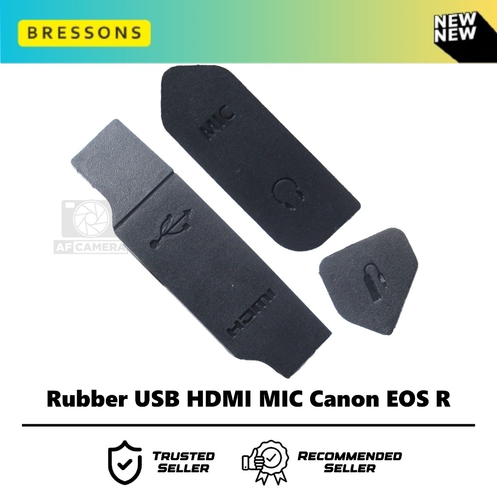 Karet Rubber Tutup USB HDMI MIC Canon EOS R