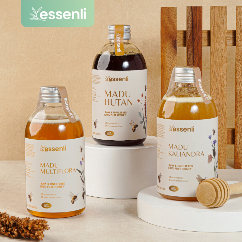 

Essenli Madu Murni Asli 100% 350gr Halal