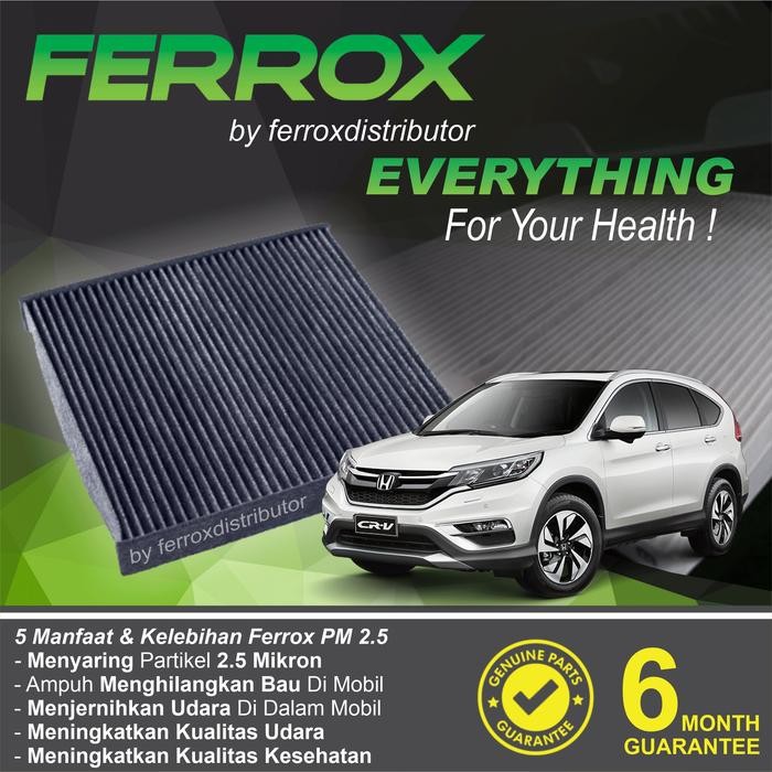 FILTER KABIN / AC FERROX PM 2.5 HONDA CRV 2.4 TH.2007-2016 - TPF -0008