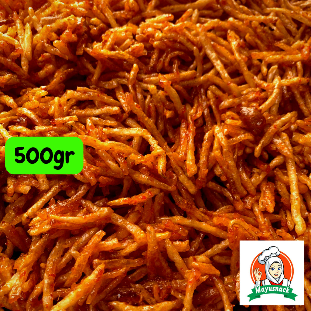 

JAMIN MURAH !!!Kentang Mustofa Pedas Manis Daun Jeruk 500gr(BISA LANGSUNG ORDER)