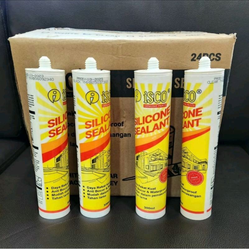 

lem sealent / lem tabung kaca 300ml iscoKRYPTON STORE