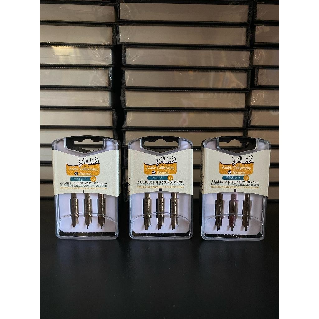 

Brause Arabic Calligraphy Nibs Kaligrafi Arab Set 3