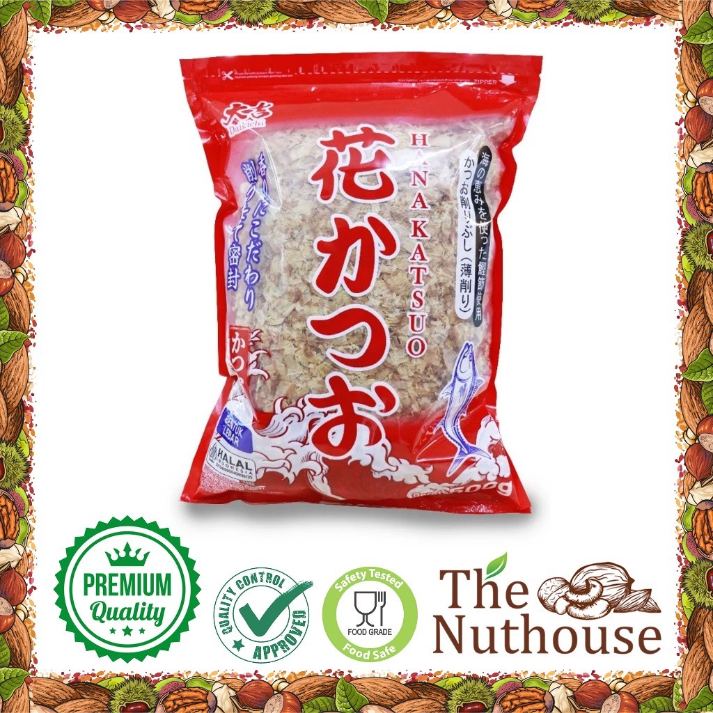 

DAIKICHI HANA KATSUOBUSHI 500gr (PACKING BESAR) / KATSUOBUSHI / IKAN CAKALANG / BONITO FLAKES / TABURAN TAKOYAKI / SERUTAN IKAN CAKALANG [HALAL]