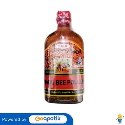 

Madu Am Bee Pollen 250 Ml Botol