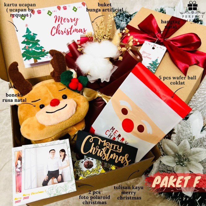 

✨TERLARIS✨ -CHRISTMAS GIFT / KADO NATAL / HAMPERS CHRISTMAS / HADIAH NATAL - B, Rusa