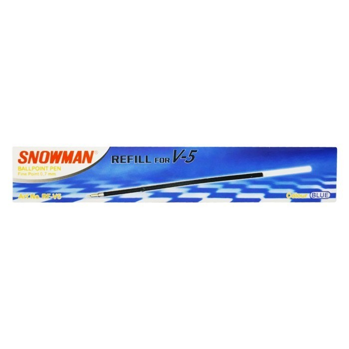 

Refill Isi Ulang Tinta Ballpoint Snowman V5 Ruber Grip