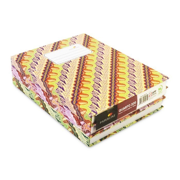 

Paperline/Gelatik Buku Hard Cover KWARTO Isi 200 Lembar