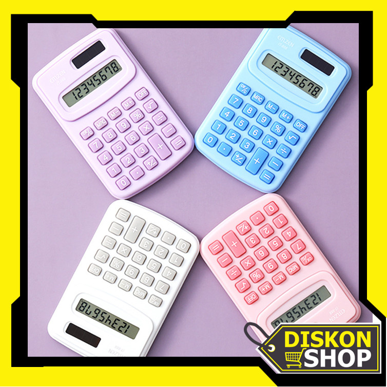 

Diskon Shop - 6483 Mini Calculator 8 Digit Portable / Kalkulator Saku Kekinian