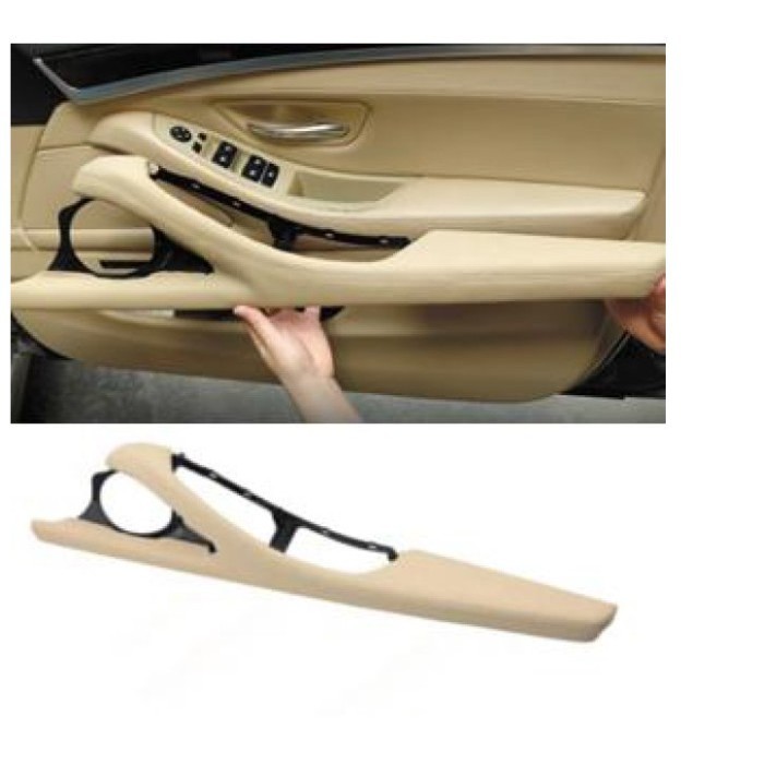 BMW F10 Driver Door Armrest Trim Outer Sandaran Tangan Pintu Kulit