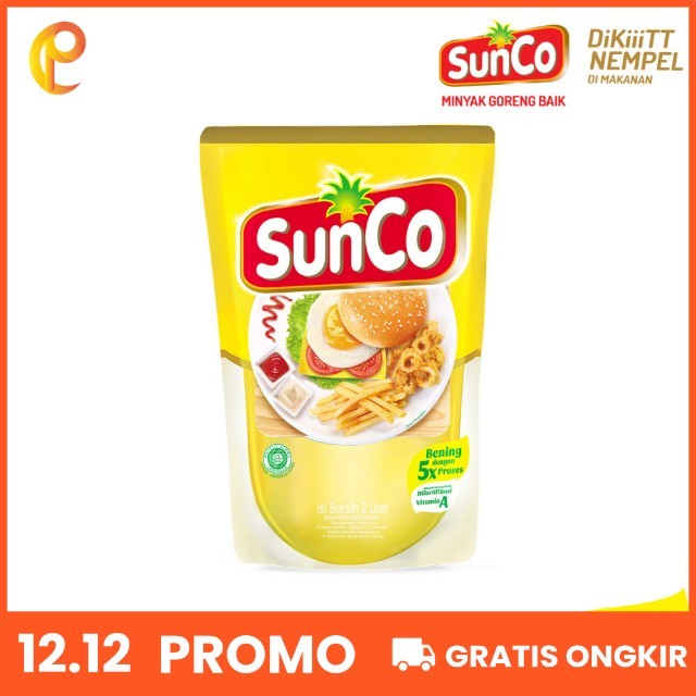 

HARGA KHUSUS TOKO BARU Minyak Goreng SUNCO 2 Liter PROMO 12.12