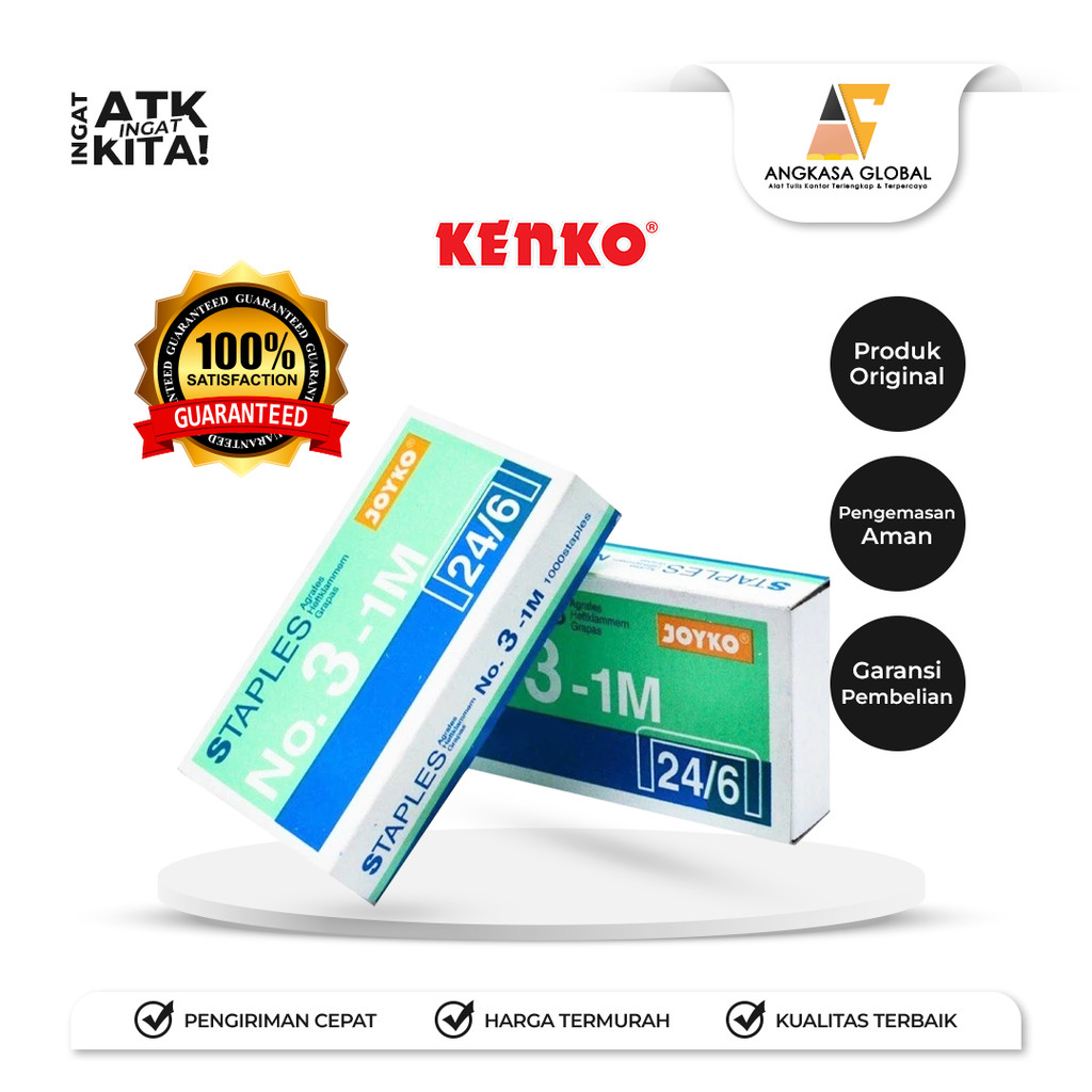 

KENKO ISI STAPLES NO.3 (1BOX)