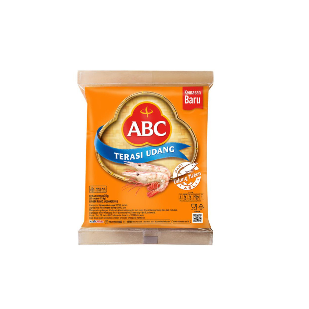 

[Tokome23] COD (1RENCENG ISI 20 PCS) (BISA COD)DS ABC Terasi Udang