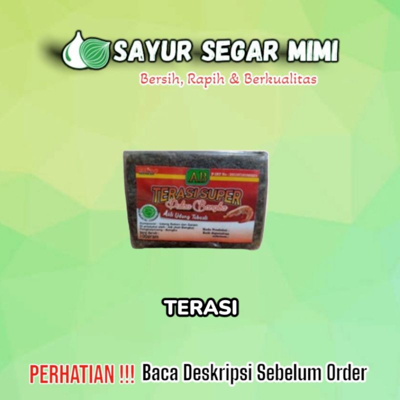 

Terasi Bangka AB - Sayur Palembang