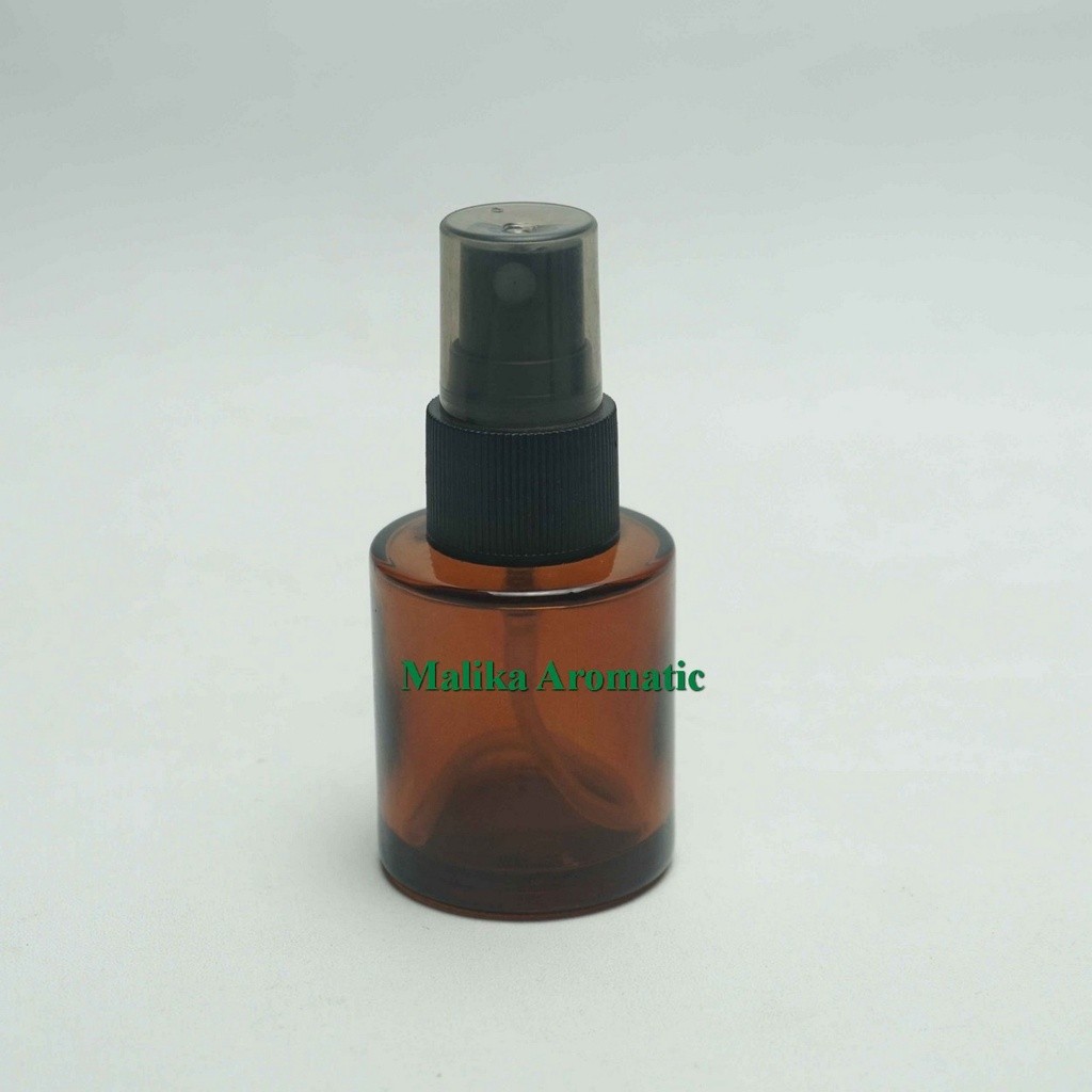 Serum 20 ml Kaca RF Amber Original Tutup Spray / Botol Kaca Spray / Botol Parfum / Serum Kaca Spray 