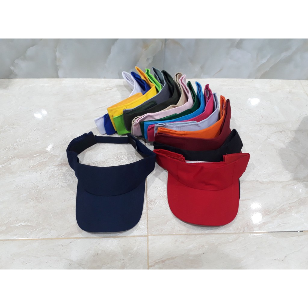 TOPI CADDY VISOR HAT GOLF SENAM ZUMBA OLAHRAGA TENIS POLOS PRIA WANITA DEWASA BISBOL CEWEK COWOK LAK