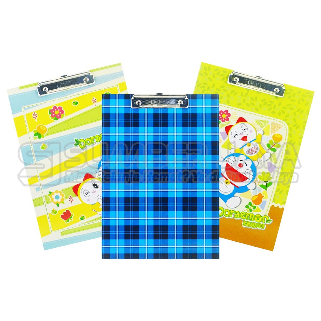 

Clipboard Papan Ujian Papan Alas Folio Kiky