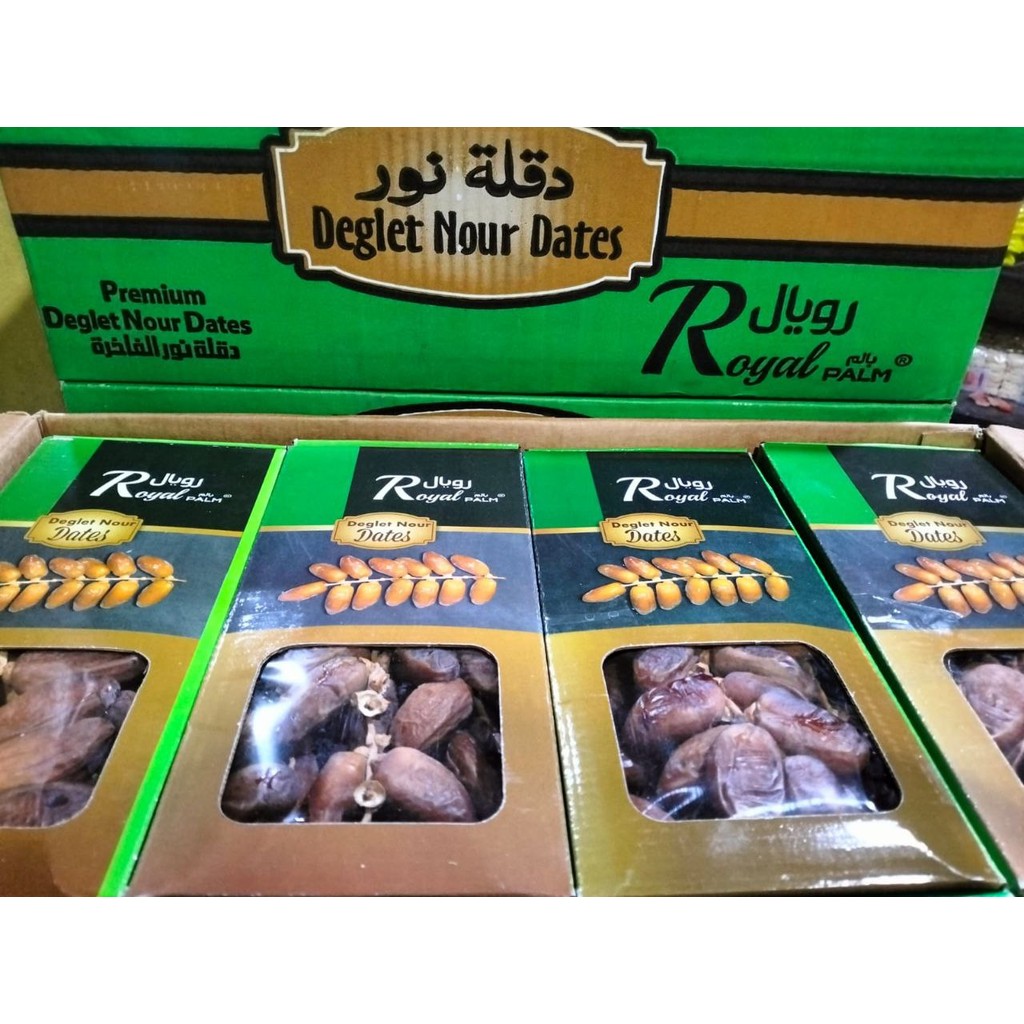 

Kurma Tunisia Tangkai Royal Palm Deglet Nour 500gr Termurah