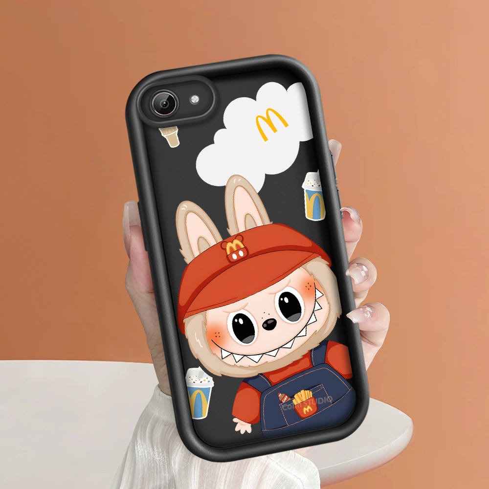 Casing Hp Untuk Vivo Y66 Y65 Cute Labubu Cartoon Pattern Soft Silicone Phone Case Softcase Kesing 35