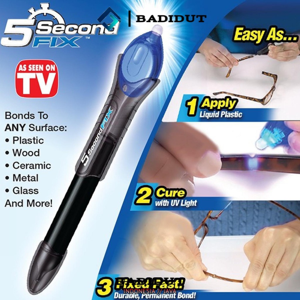 

BDT Power Tool 5 Second Liquid-Plastic Wielding Tool Magic Glue Lem Ajaib