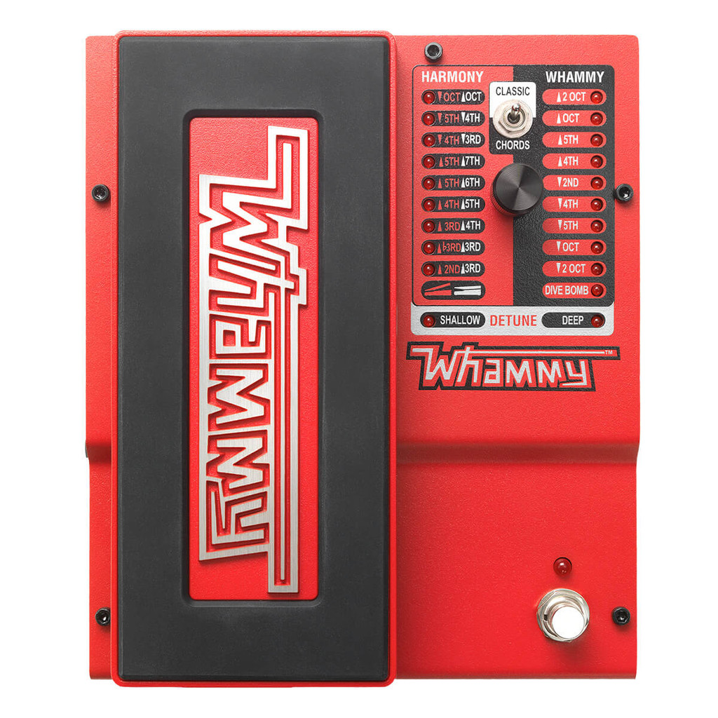 DIGITECH WHAMMY V5 Classic Whammy Interface premier pitch-shifting pedal 2-mode pitch-shift effect w