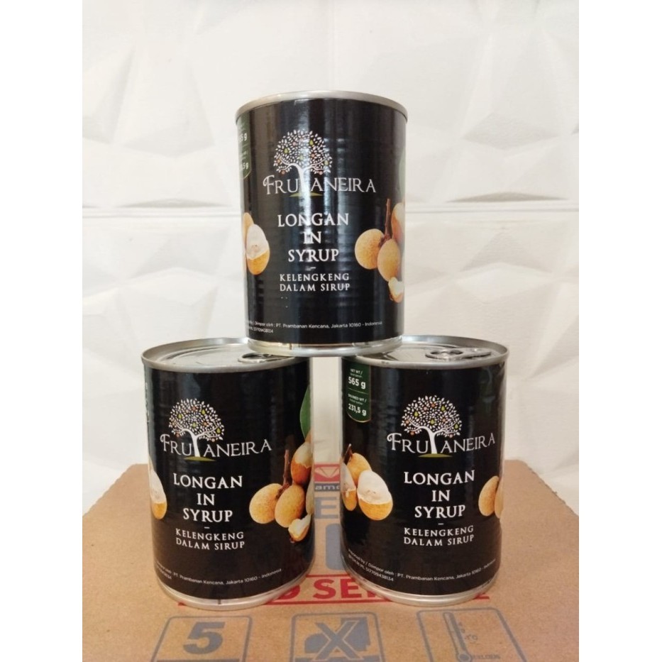 

Frutaneira Longan In Syrup Buah Kelengkeng Kaleng 565 gram