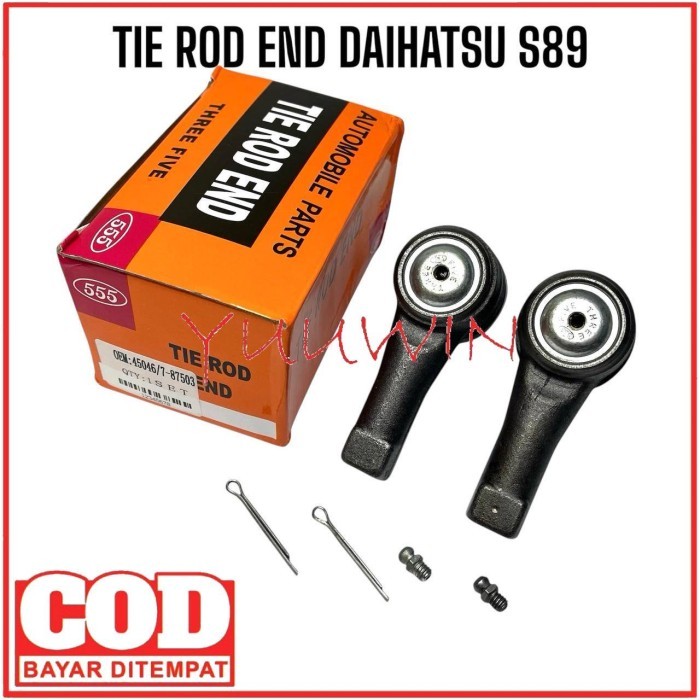 TIE ROD S89 555 - TIE ROD END DAIHATSU HIJET S75 S88 S89 - TIE ROD ZEBRA S89 555