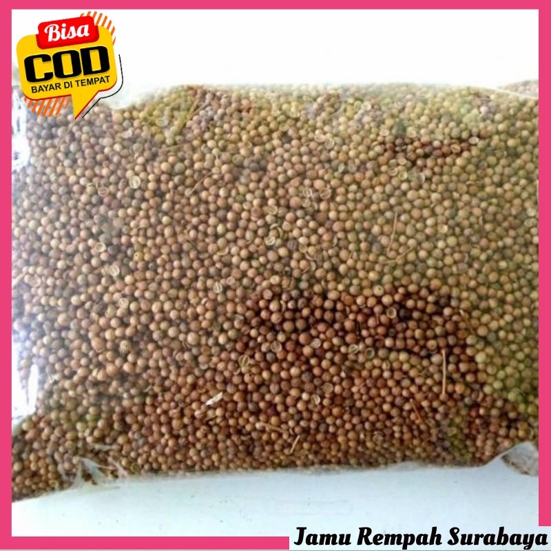 

Ketumbar organik Butir 1 Kg Ketumbar Hitam Tanpa Pemutih Pusat Bumbu Bumbu Masak Rempah Hasil Bumi Indonesia