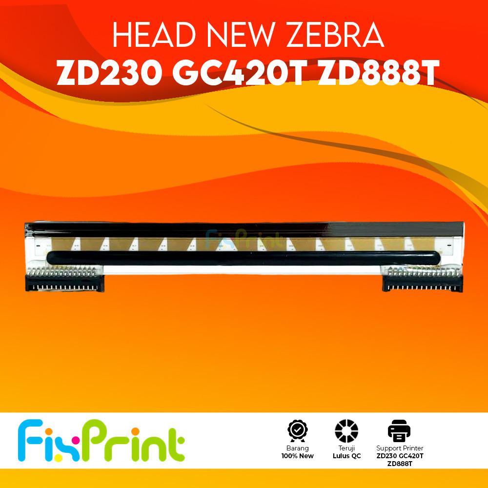Head Print Printer Thermal ZD230 GC420T ZD888T Printhead Compatible For Printer Zebra ZD-230 GC-420T