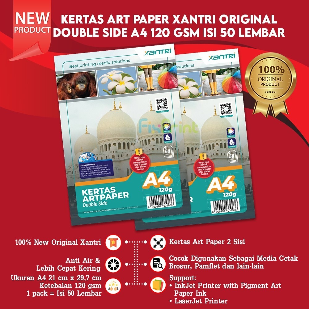 

Kertas Matte Double Side Premium A4 120 gsm 50 lb Photo Paper Mate Dof Photo Art Paper A4 Kertas Art Karton Cartoon Carton