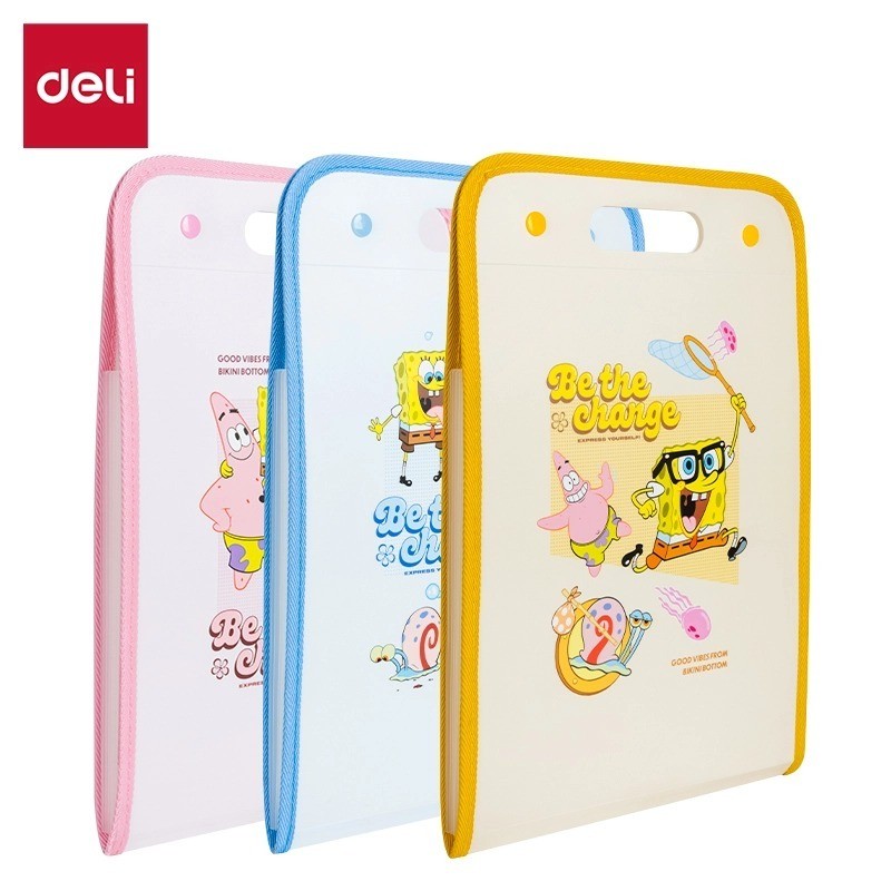 

Deli Map Folder FIle Harmonika Lucu untuk Kantor/Sekolah Ukuran A4 Edisi Spongebob EF611 SBW